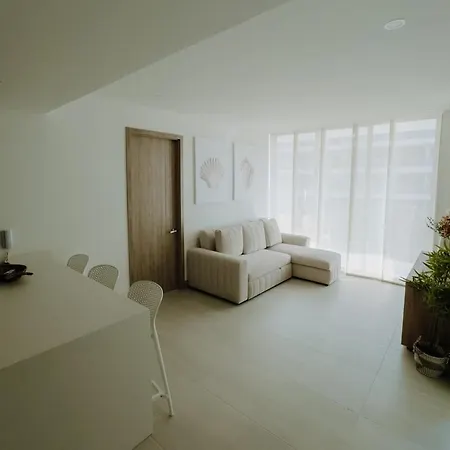 Apartamento Two-bedroom Facing The Sea In Manzanillo Morros Eos